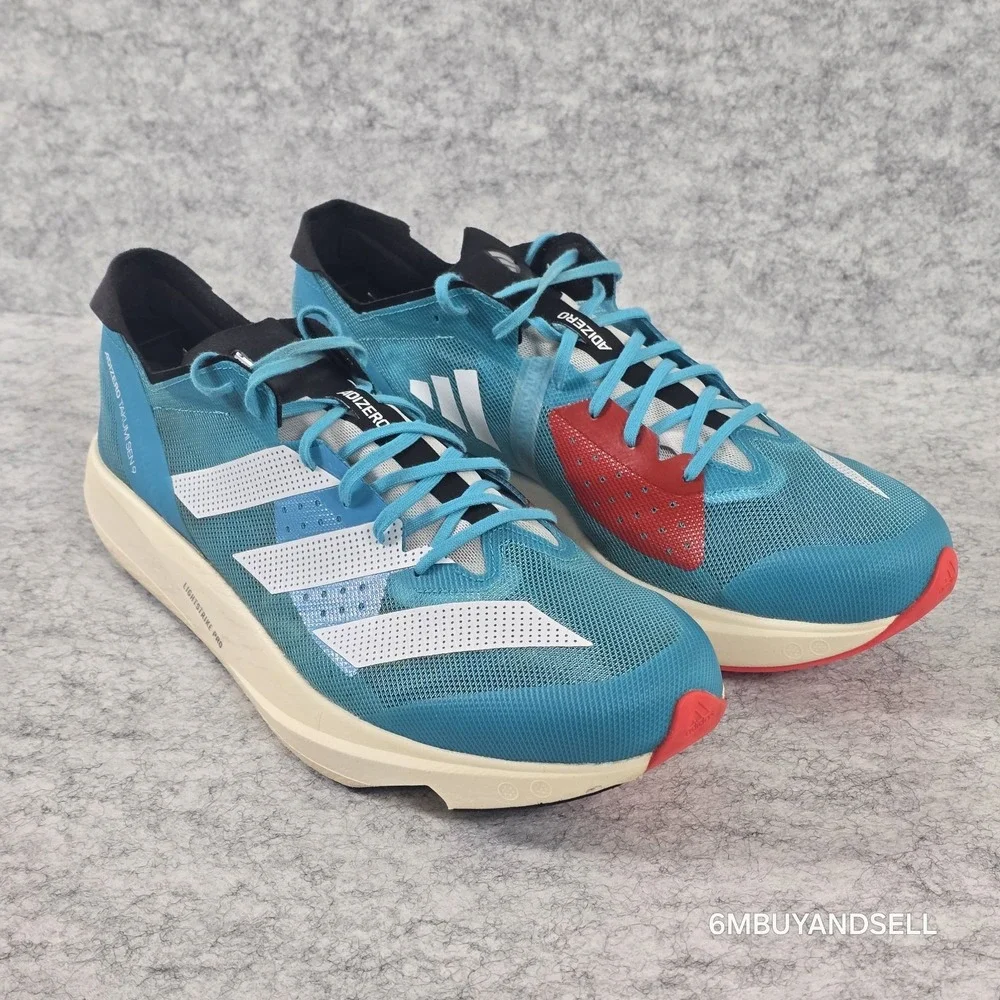 Adidas Adizero Takumi Sen 9‎ Lucid Cyan Men's 11.5 ID6939 Racing Running Shoe